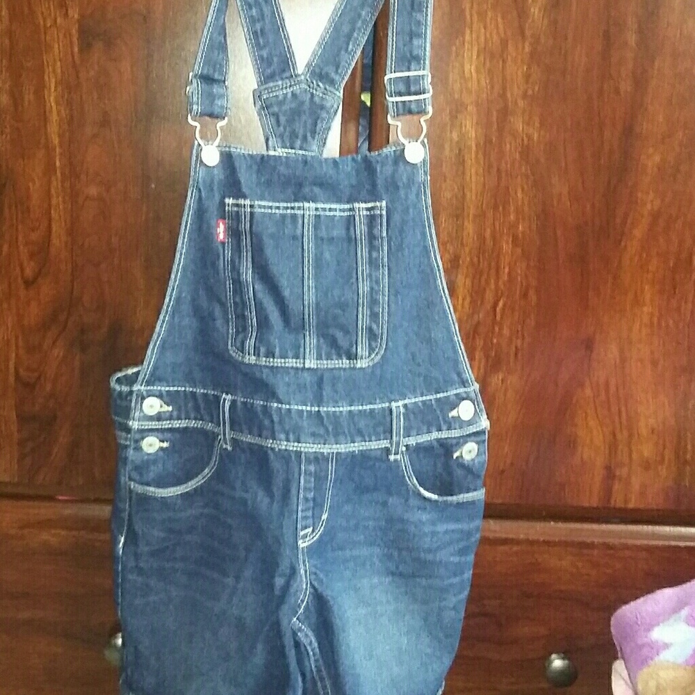 LEVI short overalls
